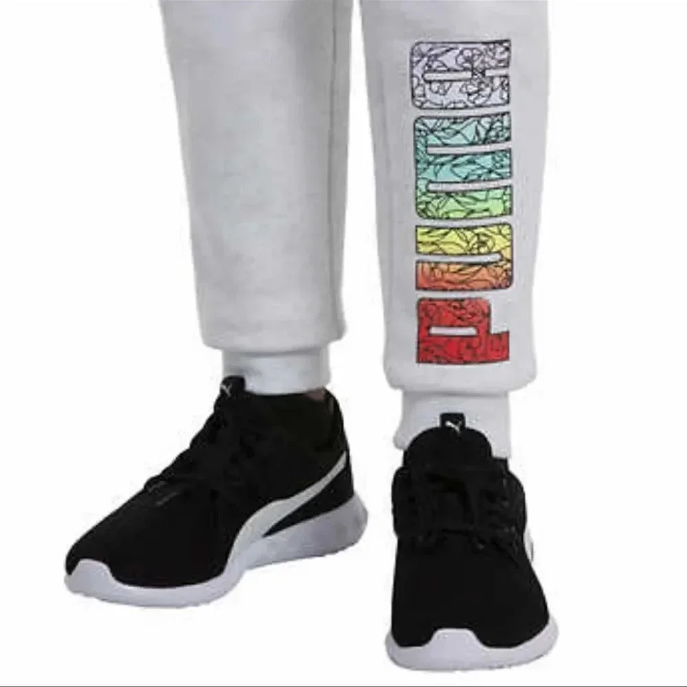 Puma youth fleece joggers 5/6